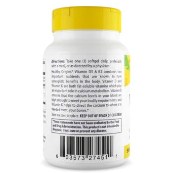 ויטמין D3 K2 הנחיות