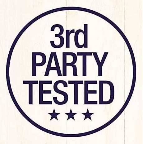 נבדק על-ידי מעבדת צד שלישי